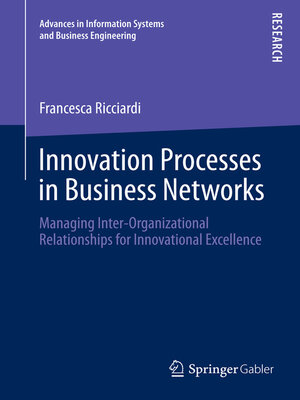 cover image of Innovation Processes in Business Networks